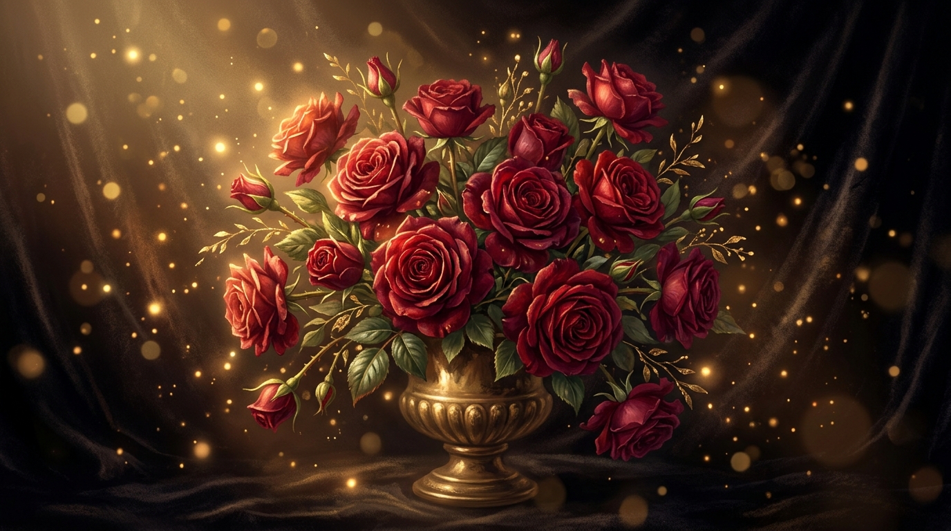 Romantic artwork dedicated to Sara F. Rodriguez